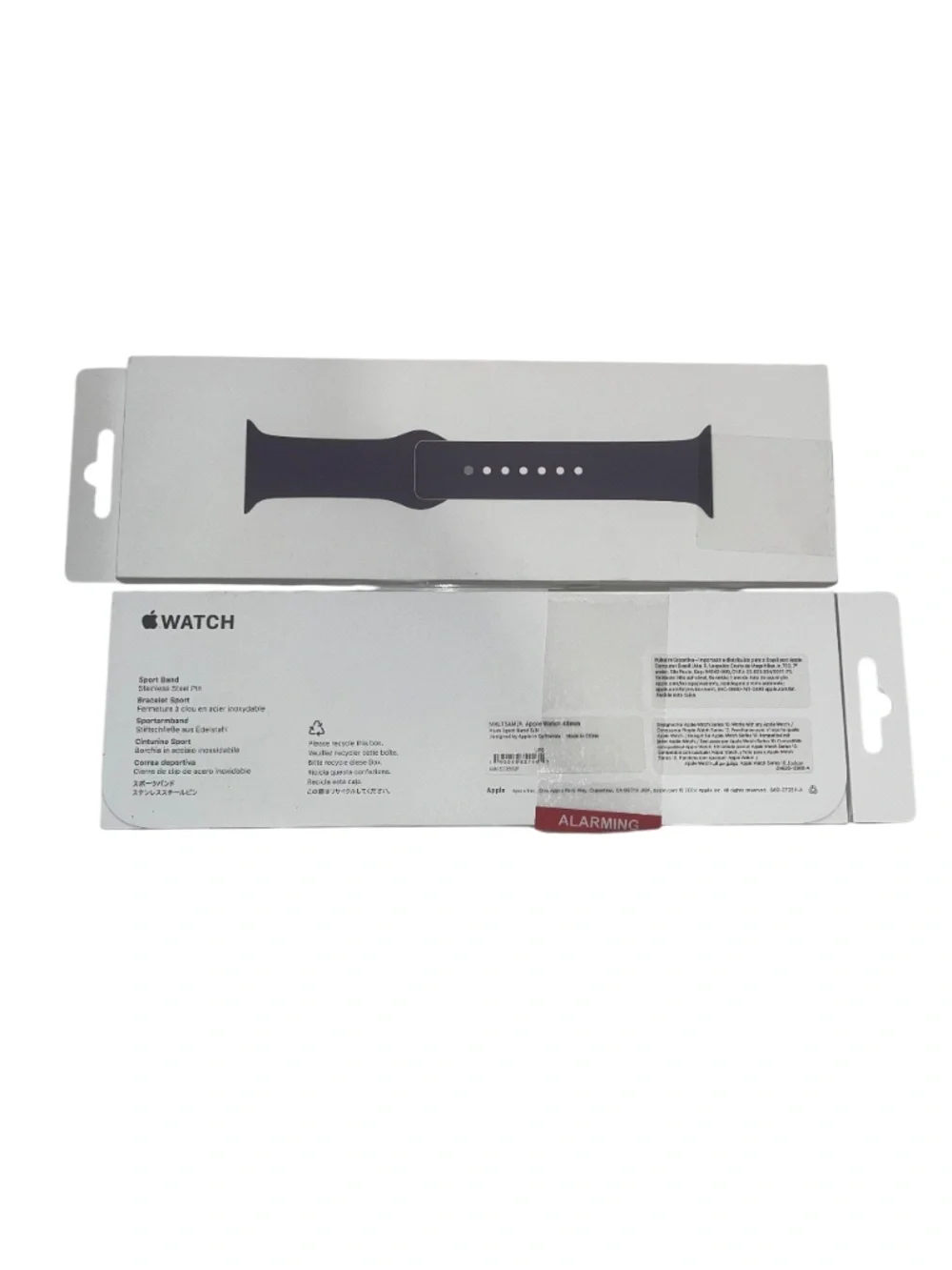 GENUINE APPLE WATCH SPORT BAND 40MM PLUM S/M SIZE BRAND NEW ORIGINAL OEM SEALED